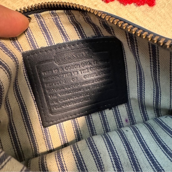 Vintage COACH Skinny Case Zip Utility Pouch - Picture 5 of 10